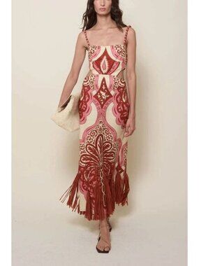 JOHANNA ORTIZ Counter Rythym Dress Size US 2 $1850